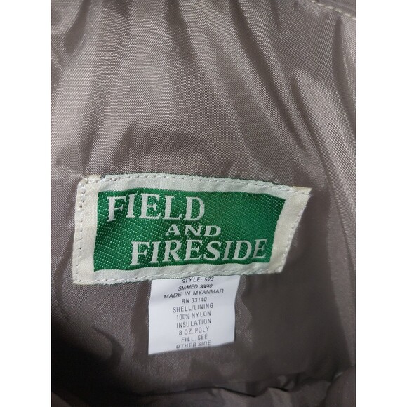 Vintage Field And Fireside Men's Sm/Med Reversible Quilted Hunting Vest - Picture 4 of 8